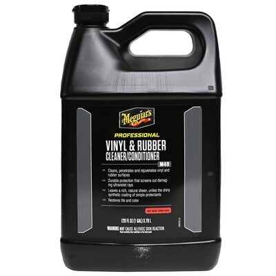 Meguiar's Automotive M40 Mirror Glaze Vinyl & Rubber Cleaner & Conditioner, 1 Gallon