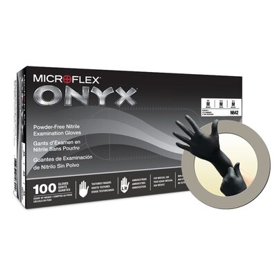 Microflex GLOVE ONYX N64 NITRILE L