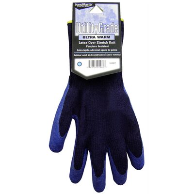 Magid Glove & Safety GLV LRG BLU 1PR LATEX COATPLM KNIT