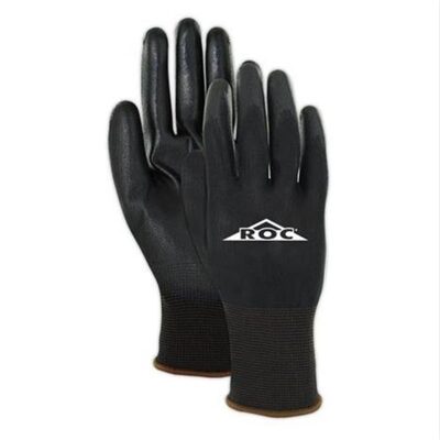 Magid Glove & Safety Magid ROC Poly Palm Coated Gloves Sz 8 Med 12PR