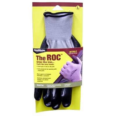Magid Glove & Safety GLV ROC MED BLK & GRY 1 PR COATPLM