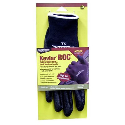 Magid Glove & Safety GLV ROC MED BLK 1PR KEVLAR