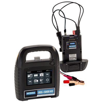 Midtronics Heavy-Duty Battery Diagnostic ServiceSystem with Amp Clamp and Intergrated Printer