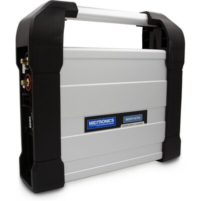 Midtronics MSP-070 70A Power Supply Battery Charger with 3M Field-Replaceable Charge Cables