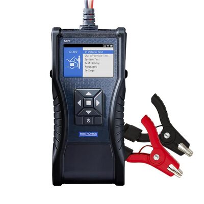 Midtronics Battery and Electrical System Analyzer- MDX-AI- Integrated Printer- 30 foot Cable with Powersport Clamp Set