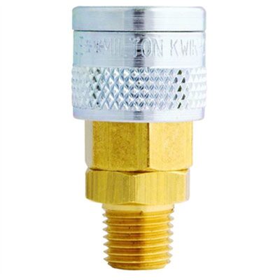 Milton Industries 1/4" M. Push Type Body M-Style