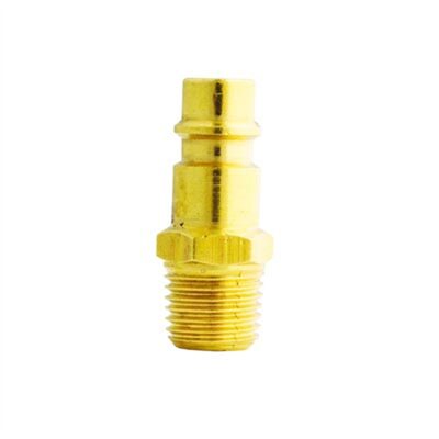 Milton Industries HI-Flo V-Style 3/8" MNPT Brass Plug