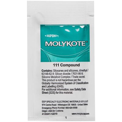 GoatThroat by Milton Molykote 111 lubricant -  6 gram packet
