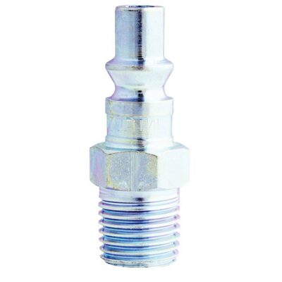 Milton Industries 1/4" Male Plug A-Style, 2/cd