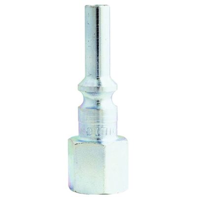 Milton Industries 1/4" Female Plug L-Style, 2/cd