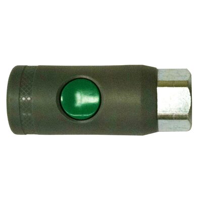 Milton Industries 1/4" Fem. Safety Coupler "T" Style