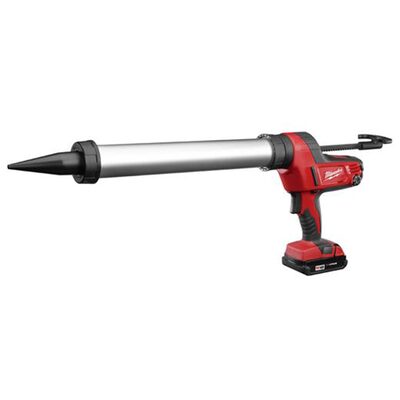 Milwaukee Tool M18 Cordless 20-oz Aluminum Barrel Caulk and Adhesive Gun Kit