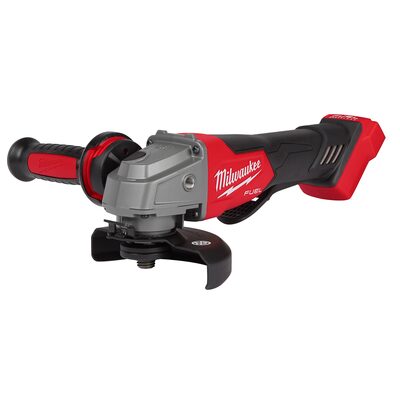 Milwaukee Tool M18 FUEL 4-1/2" / 5" Braking Grinder Paddle Switch, No-Lock