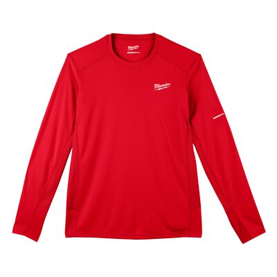 Milwaukee Tool WORKSKIN LIGHT LS SHIRT - RED S