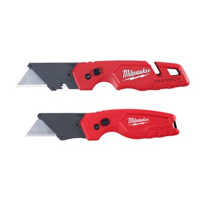 Milwaukee Tool FASTBACK w/ Storage & FASTBACK Compact Knife Set