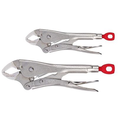 Milwaukee Tool 2 Pc. 7" & 10" TORQUE LOCK  MAXBITE LOCKING PLIERS SET