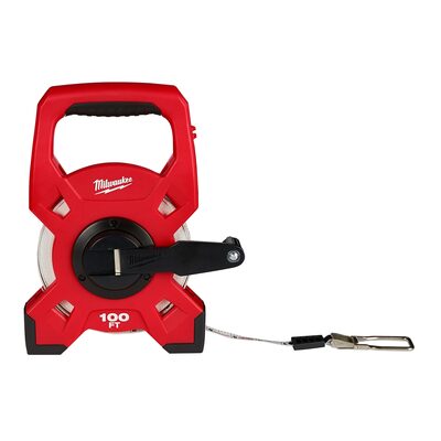 Milwaukee Tool 100 Ft. Steel Open Reel Long Tape Measure