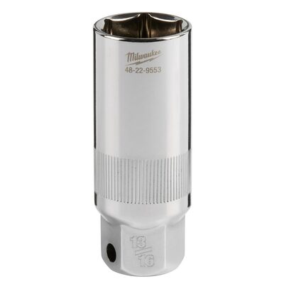 Milwaukee Tool 3/8" Drive 13/16" Spark Plug Socket