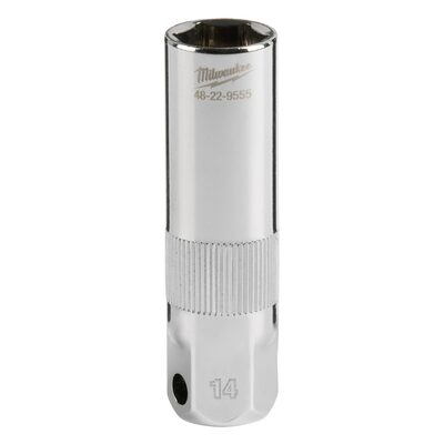 Milwaukee Tool 3/8" Drive 14MM Spark Plug Socket