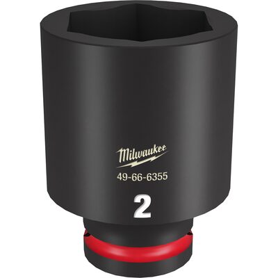 Milwaukee Tool SHOCKWAVE Impact Duty  3/4"Drive 2" Deep 6 Point Socket
