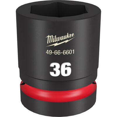 Milwaukee Tool SHOCKWAVE Impact Duty  1"Drive 36MM Standard 6 Point Socket
