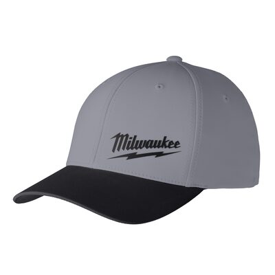 Milwaukee Tool WORKSKIN FITTED HATS - DARK GRAY LXL