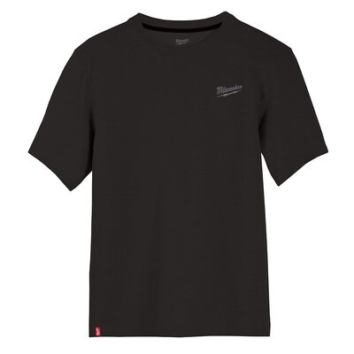 Milwaukee Tool HYBRID WORK TEE - SS BLACK L
