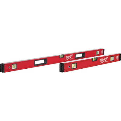 Milwaukee Tool 24"/ 48" REDSTICK Box Level Set