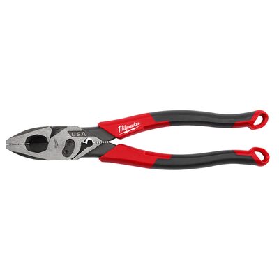 Milwaukee Tool 9" Lineman's Comfort Grip Pliers w/ Crimper and Bolt Cutter (USA)