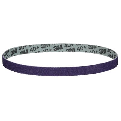 3M Cubitron 3 Abrasive File Belt 33469, 40+, 1/2 in x 18 in (12.7 mm x 457.2 mm)