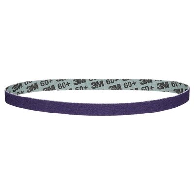 3M Cubitron 3 Abrasive File Belt 33473, 60+, 1/2 in X 18 in (12.7 mm x 457.2 mm)