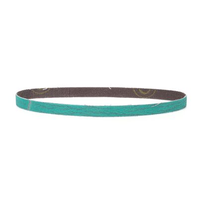 3M Green Corps Abrasive File Belt 36518, 80 Grit, 1/2 in x 18 in (12.7 mm x 457.2 mm)