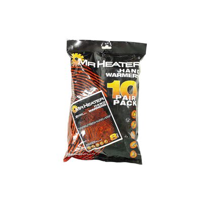 Mr. Heater Hand Warmers, Disaposable (Includes 20 Warmers for 10 Pairs)