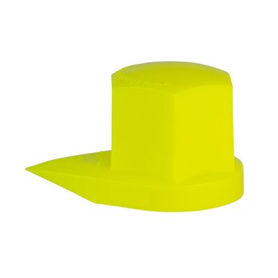 Checkpoint Dustite Wheel Nut Indicator And Dust Cap - Yellow 32 mm (Bag of 50 Pcs)
