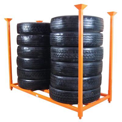 Martins Industries TRUCK TIRE STACK RACK 92"X40"