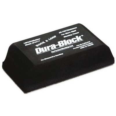 Mirka Abrasives AF4417 Hand Sanding Block, 2-5/8 in W x 5-1/2 in L, Hook and Loop Attachment, EVA Rubber