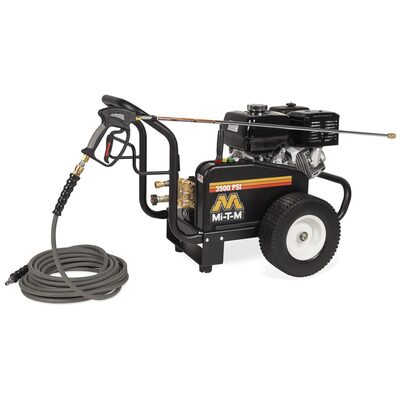 Mi-T-M JCW Series Gasoline Belt Drive Pressure Washer - JCW-3504-2MHB