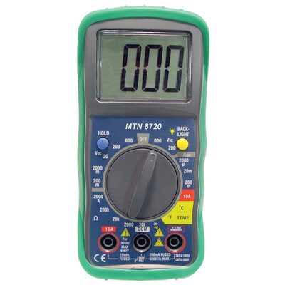 Mountain DIGITAL MULTIMETER W/BUILT-IN TEMPERATURE