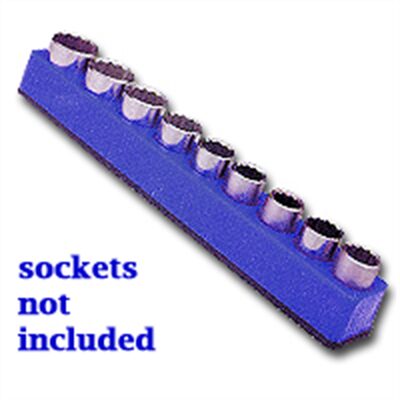Mechanic's Time Savers SOC HOL 1/2 MAG BLUE NEON