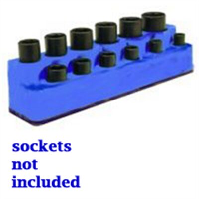 Mechanic's Time Savers SOC HOL 3/8 IMP BLUE NEON MAG BASE