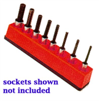 Mechanic's Time Savers SOC HOL 3/8U MAG RED