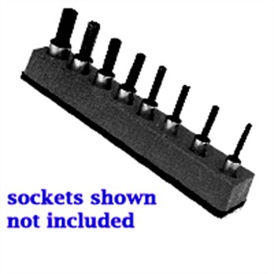 Mechanic's Time Savers SOC HOL 3/8U MAG BLACK