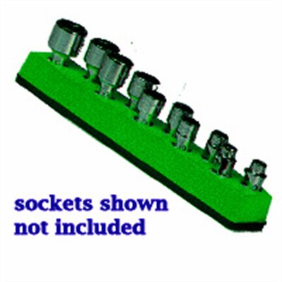 Mechanic's Time Savers SOC HOL 1/4U MAG GREEN NEON