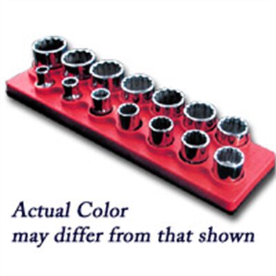Mechanic's Time Savers SOC HOL 1/2 MAG SAE & METRIC RED