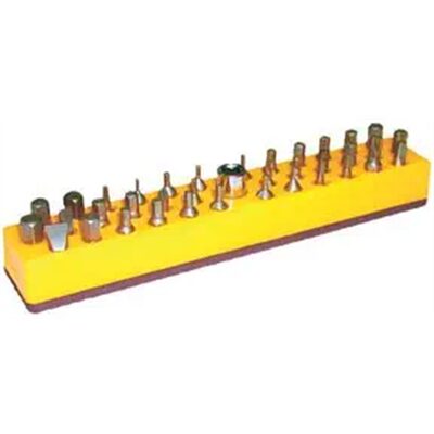 Mechanic's Time Savers BIT HOL 1/4 MAG YELLOW NEON 37H