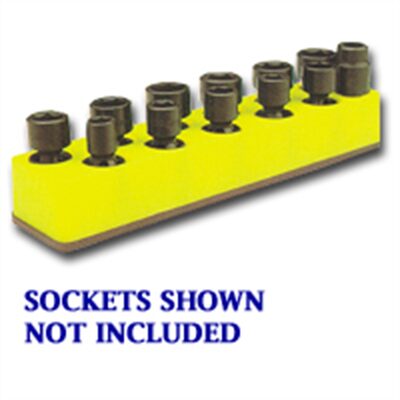 Mechanic's Time Savers SOC HOL 3/8U IMP YELLOW NEON