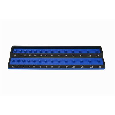 Mechanic's Time Savers 1/2" Metric Peg Socket Holder - Blue