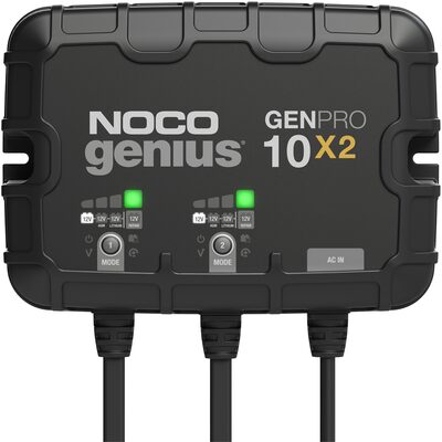 NOCO Company GENPRO10X2 12V 2-Bank, 20-Amp On-Board Battery Charger