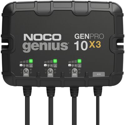 NOCO Company GENPRO10X3 12V 3-Bank, 30-Amp On-Board Battery Charger