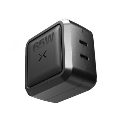 NOCO Company XGrid X65 65W USB-C 2-Port Charger with GaN Fast Charging - Black